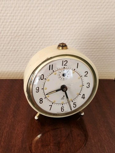 Réveil vintage jaz crème - vintage,